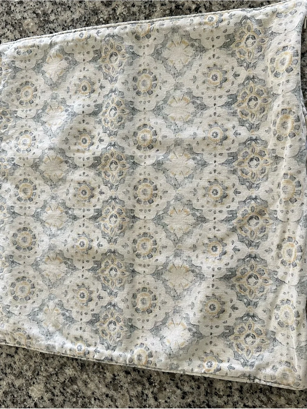 Pottery Barn Decorative Pillow Cover “June Print”